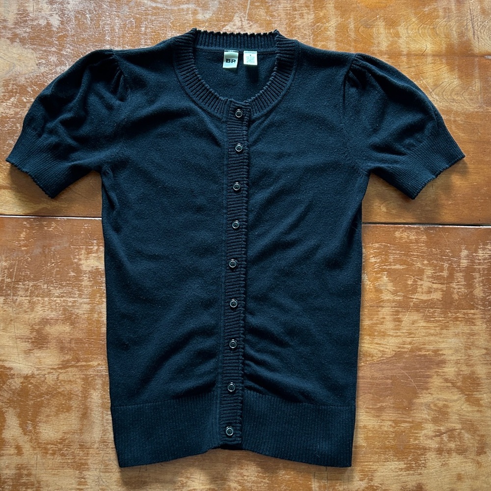 BP brand Black Cardigan Sweater Sz Small